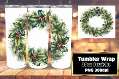 20oz Sublimation Design Download , Christmas Product Image 1