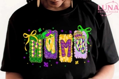 Mardi Gras Mama png, Preppy Mardi Gras Png, Mardi Gras PNG Product Image 4