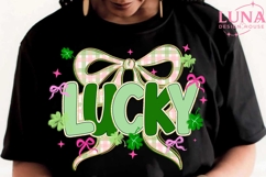 Lucky Shamrock Png, Blessed Vibes Png, Not Lucky Simply Png Product Image 6
