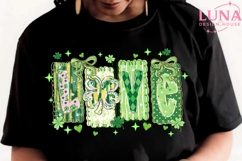 Lucky Shamrock Png, Blessed Vibes Png, Not Lucky Simply Png Product Image 2