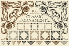 Frames and Borders Decorative vector Page decoration Ornate Product Image 1