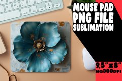 Vibrant Petals: Sublimation Mouse Pad Designs PNG Product Image 1
