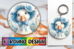 Radiant Round Designs for Gifts, Goose Product Image 1