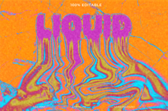 Liquid Text Effect - Melted &amp; Dripping Style Product Image 1