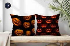 Halloween Pumpkins Pattern Seamless Tileable Digital Paper Product Image 2