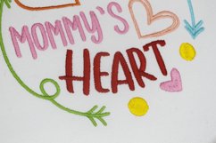 I stole my Mommy's heart. Embroidery design Product Image 3