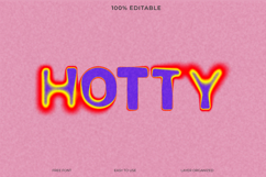 Gradient Text Effect Style Editable Photoshop Template Product Image 1