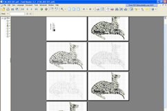 Spotted Cat - PDF Cross Stitch Pattern Product Image 2