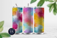 Watercolor Wash Digital Paper | Seamless Rainbow Texture Product Image 2