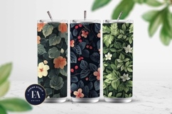 Ivy Floral Pattern | Vintage Botanical Leaf Texture Product Image 2