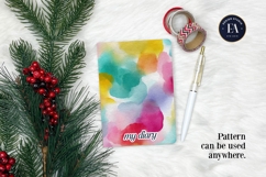 Watercolor Wash Digital Paper | Seamless Rainbow Texture Product Image 4