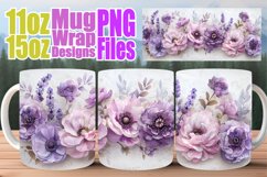 Rose Radiance Mug Wrap - Sublimate Beauty Product Image 1