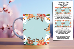 Stunning 11oz Mug Wrap Png Artwork , Christmas Product Image 1
