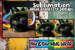 Halloween Hues: 3D Mug Sublimation Wraps - Autumn Style Product Image 1