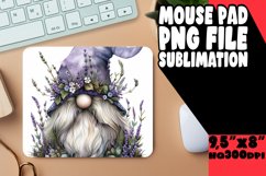 Spring Delight Gnome Sublimation Mouse Pads Product Image 1