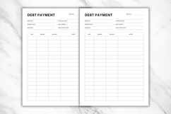 Debt Payment Tracker Editable Template 1 Product Image 3