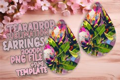 Bold Flower Pattern Sublimation Wraps Product Image 1