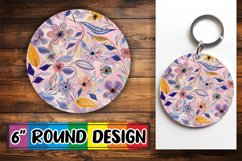 Psychedelic Delights: Round Circle &amp; Coasters Product Image 1