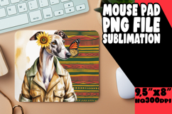 Joyful MOUSE PAD PNG Art, Cute Dog Product Image 1