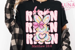 Glitter He is risen Png, Christian Easter Png, Easter Png Product Image 6