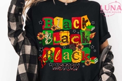 Black History Month PNG, My History Is Strong, Afro American Product Image 2