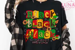 Black History Month PNG, My History Is Strong, Afro American Product Image 2