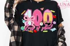 100 Days of School Coquette Png, 100 Days of School PNG Product Image 6