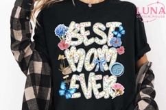 Best Mom Ever Png, Funny Mom Png, Cute Mama Png Product Image 5