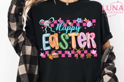 Brushstroke Happy Easter png, Coquette carrot png Product Image 3