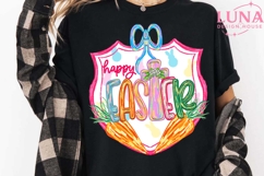 Happy Easter Png, Easter Bunny Png, Preppy Easter Png Product Image 6