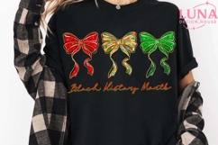 Black History Coquette Png, Celebrating the Movement Quote Product Image 4