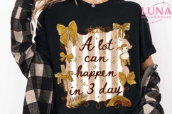 A lot can happen in 3 days png, Christian Easter Png Product Image 1