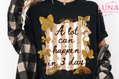 A lot can happen in 3 days png, Christian Easter Png Product Image 1