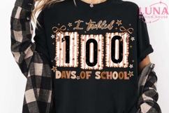 I Tackled 100 Days Of School Png 100 Days of School Football Product Image 1