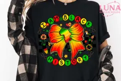Black History Month PNG, My History Is Strong, Afro American Product Image 1