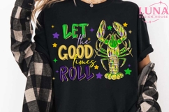 Happy Mardi Gras Png, Mardi Gras PNG, Fleur De Lis coquette Product Image 5