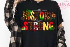 Black History Month PNG, My History Is Strong, Afro American Product Image 4