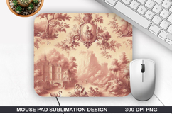 Vintage Mouse Pad Sublimation PNG Design - Mouse Pad PNG Product Image 1