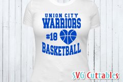 Basketball SVG | Basketball Template 0030 | Shirt Design Product Image 3