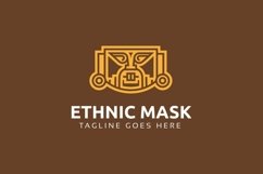 Ethnic Mask Logo Product Image 2