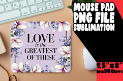 BLISSFUL desk pad Artistic PNG, Religious Product Image 1