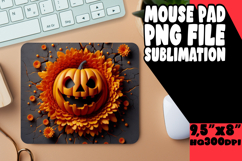 LUMINOUS MOUSE PAD CREATIVE DESIGN, 3D Pumpkin Product Image 1