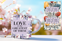 Radiant 11oz Mug Wrap Png Template , Religious Product Image 1
