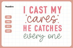 15 Christian Quotes SVG Bundle | Faith Sayings Product Image 15