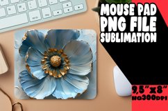 Whimsical Blooms: Sublimated Mouse Pad Designs Art PNG Product Image 1