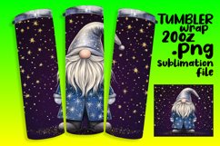 Festive Gnome Wrap 20oz for Christmas Sublimation Product Image 1