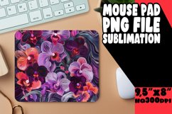 Dynamic Floral Pattern Sublimation Design Product Image 1