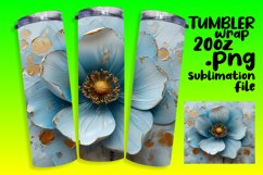 Petal Paradise: Sublimation Tumbler Design Product Image 1