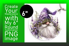Captivating Gnome Sublimation Circle Assortment Product Image 1