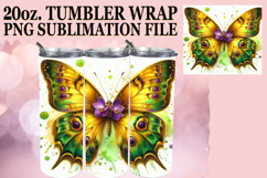 SWEET ADVENTURES 20oz TUMBLER WRAP, Butterfly Product Image 1